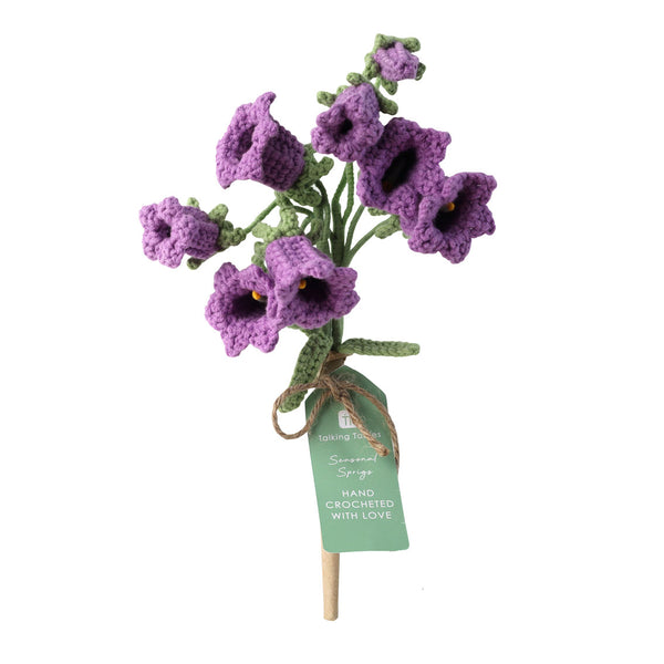 talking tables Bellflower Crochet Sprigs - 18cm - 2 Pack