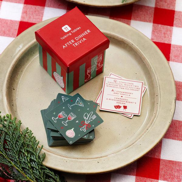 Talking Tables Bon Noel After Dinner Christmas Trivia