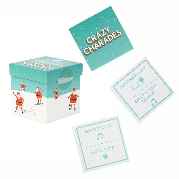 Talking Tables Christmas Santa Charades Game - 60 Cards