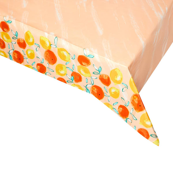Talking Tables Citrus Fruit Recyclable Paper Table Cover
