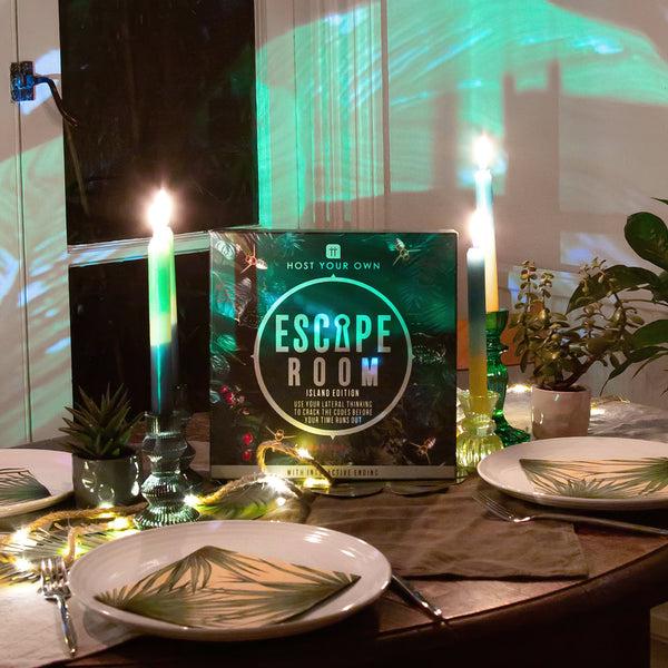 Talking Tables Host Your Own Escape Room Game Island Edition