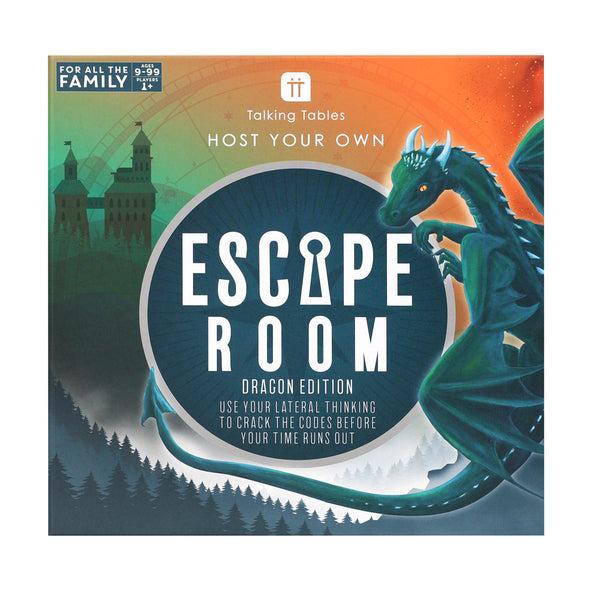 talking tables Host Your Own Family Escape Room Game - Dragon Edition