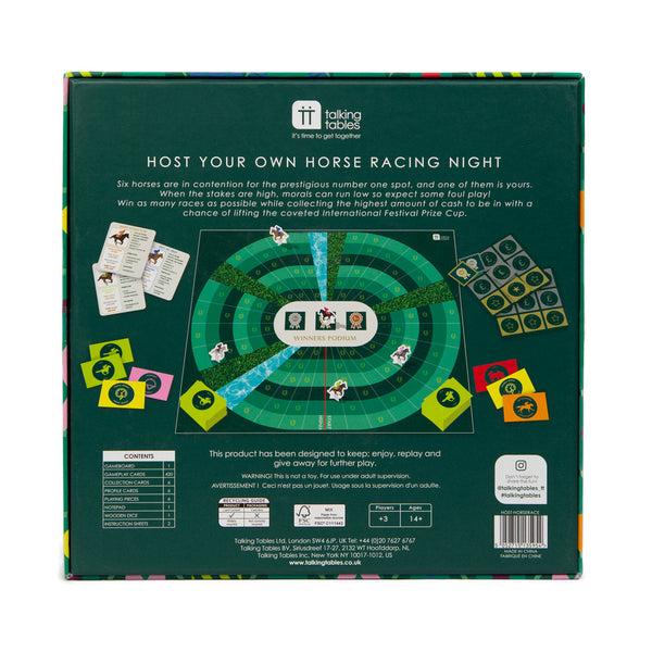 Talking Tables Host Your Own Horse Racing Night Game