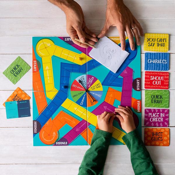Talking Tables Host Your Own Kids Vs Adults Party Board Game