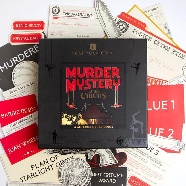 Talking Tables Host Your Own Murder Mystery At The Circus Game