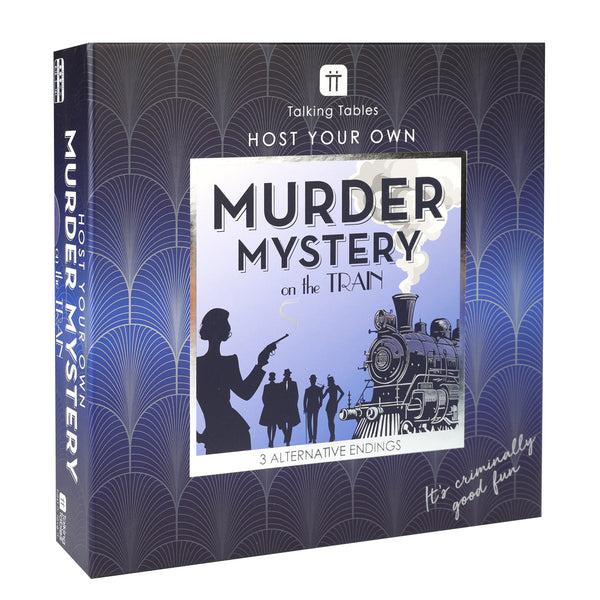 talking tables Host Your Own Murder Mystery on the Train