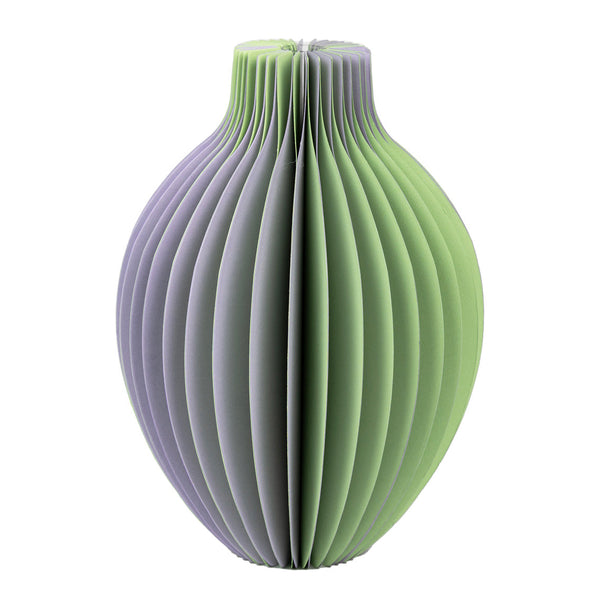 talking tables Lilac & Green Honeycomb Colour Paper Bud Vase