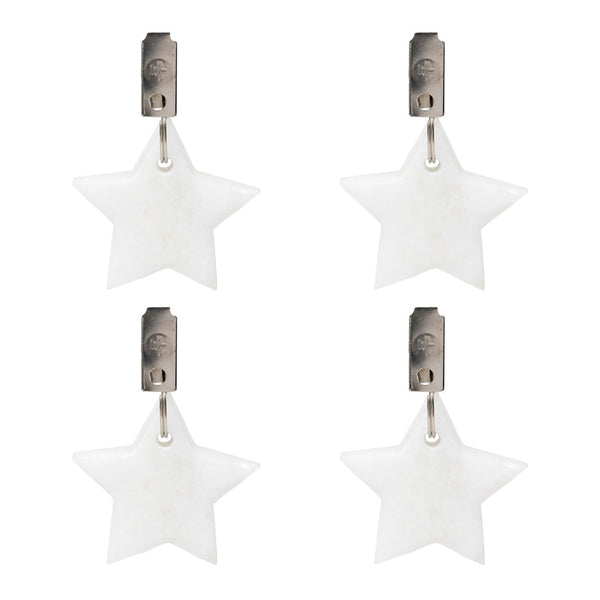 talking tables Marble Star Table Cover Weights - 4 Pack