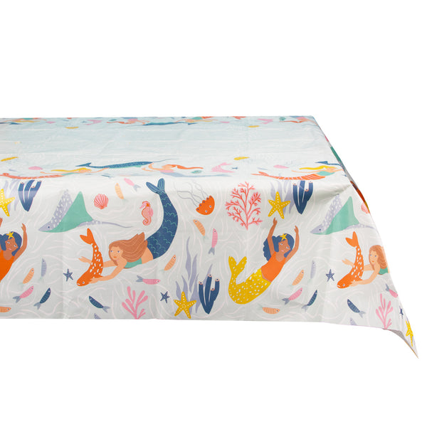 talking tables Mermaid & Sea Creatures Paper Table Cover
