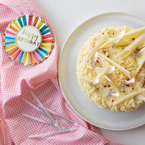 Talking Tables Rainbow Brights Happy Birthday Badge