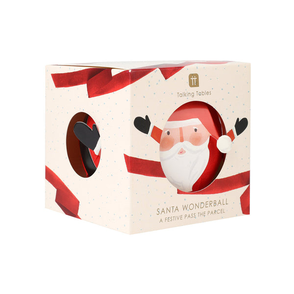 Talking Tables Santa Surprise Party Ball – Pass The Parcel Game