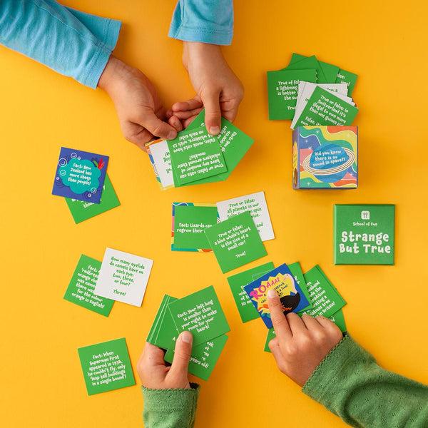 Talking Tables School Of Fun Children's Game - Strange But True Box