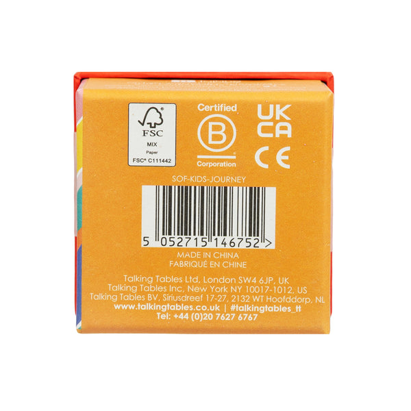 Talking Tables School Of Fun Children's Game - Travel Buddy Trivia Box