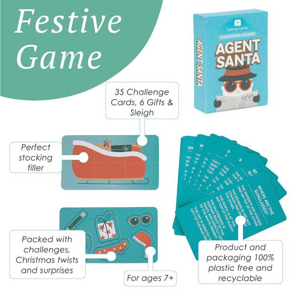 Talking Tables Agent Santa Christmas Game
