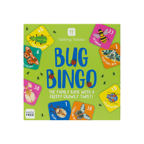 Talking Tables Bug Bingo Family Card Game