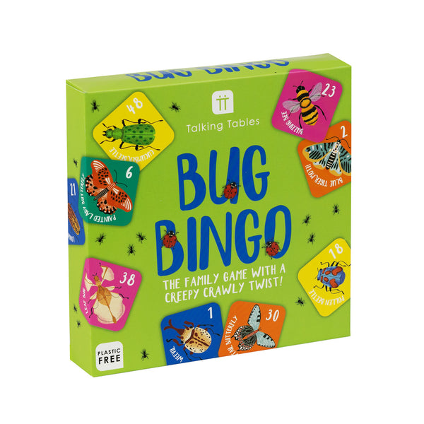 talking tables Bug Bingo Family Card Game