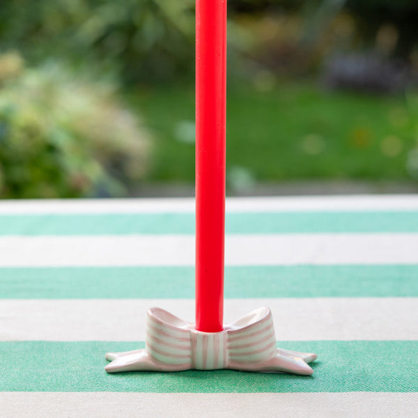 talking Tables Cherry Red Dinner Candle