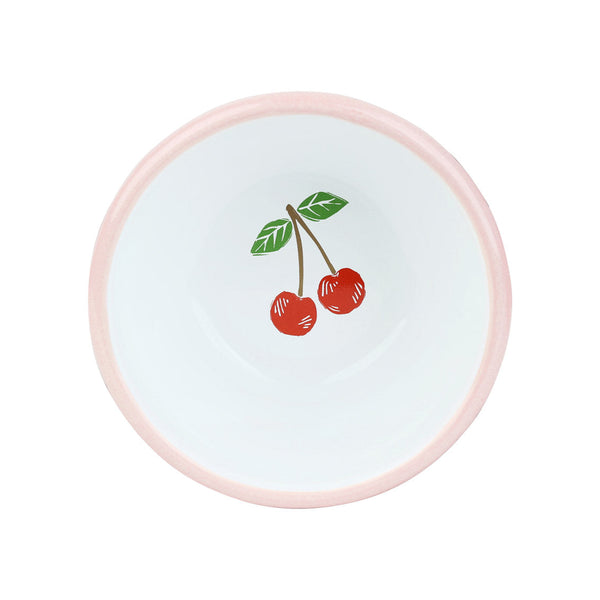 Talking Tables Cherry Red Enamel Bowl - 10cm
