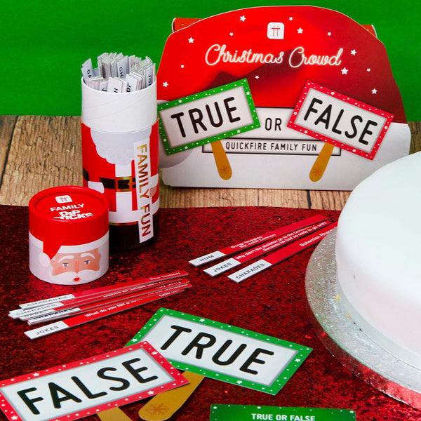 Talking Tables Christmas True Or False Game