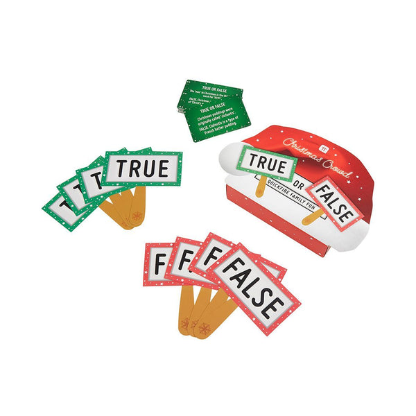 Talking Tables Christmas True Or False Game