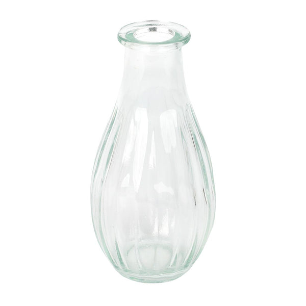 talking tables Clear Glass Bud Vase - 14cm