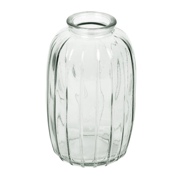 talking tables Clear Tall Glass Bud Vase – 12cm