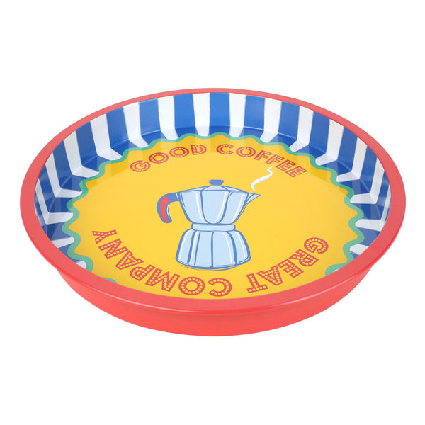 talking tables Coffee Tin Tray - 30cm