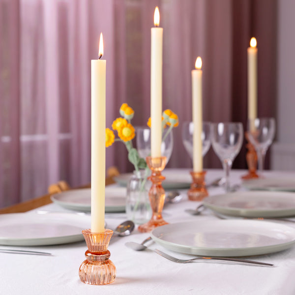 Talking Tables Cream Dinner Candle