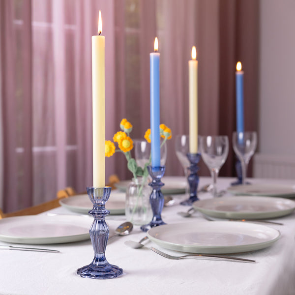 Talking Tables Cream Dinner Candle