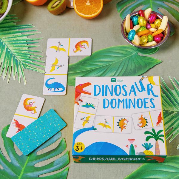 Talking Tables Dinosaur Dominoes Game