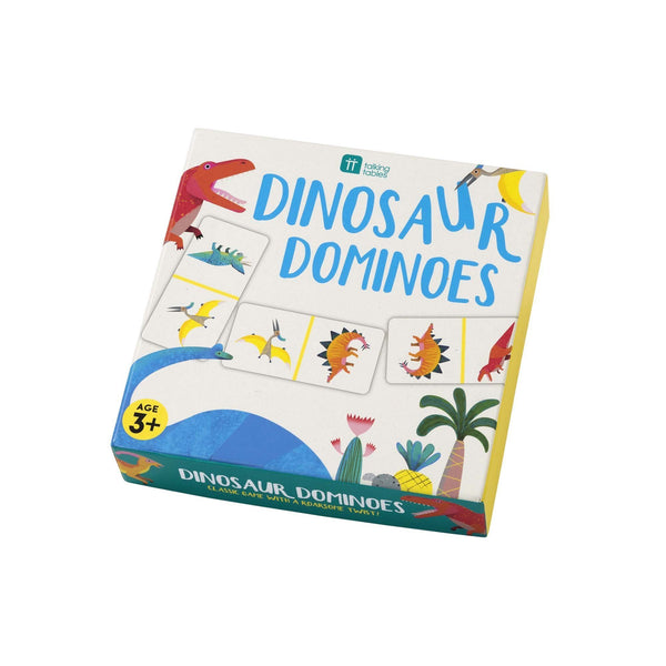 talking tables Dinosaur Dominoes Game