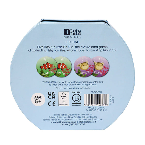 Talking Tables Easy Peasy Family Fun Go Fish Game