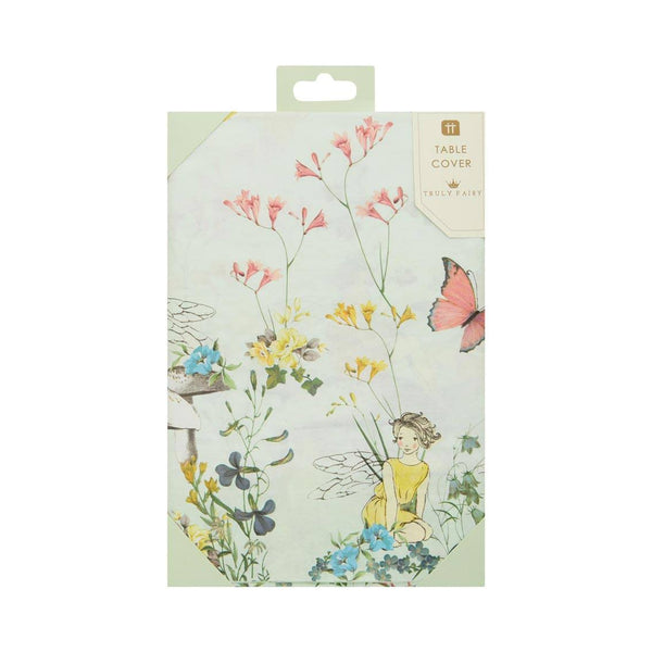 talking tables Fairy & Butterfly Paper Table Cover