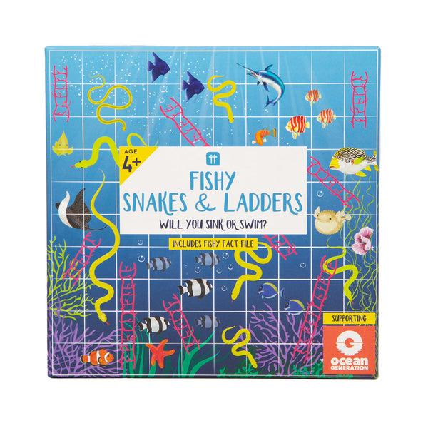 talking tables Fish Snakes and Ladders Board Game