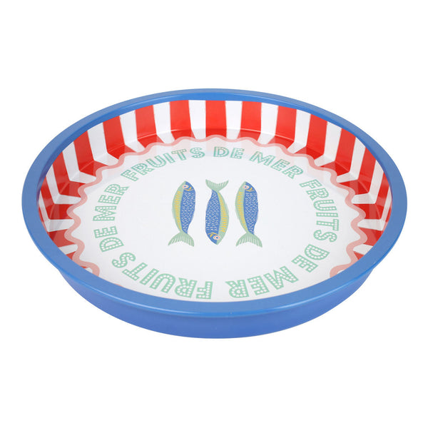 talking tables Fish Tin Tray - 30cm