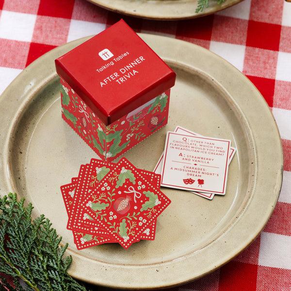 Talking Tables Folklore Red Christmas Trivia