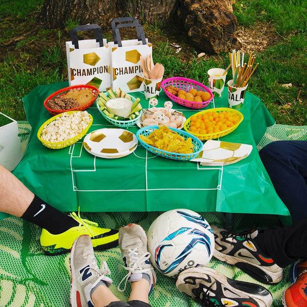 Talking Tables Football Pitch Paper Table Cover