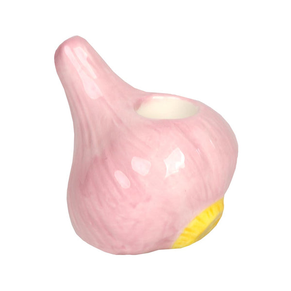 talking tables Garlic Ceramic Candle Holder - 6cm
