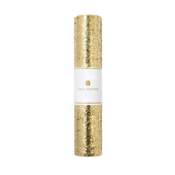 Talking Tables Gold Glitter Table Runner | 180cm