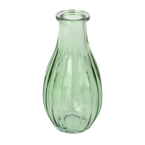talking tables Green Glass Bud Vase - 14cm
