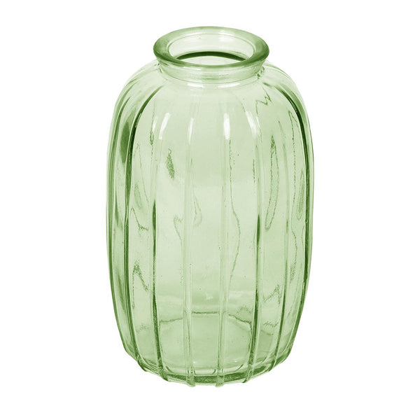 talking tables Green Tall Glass Bud Vase – 12cm
