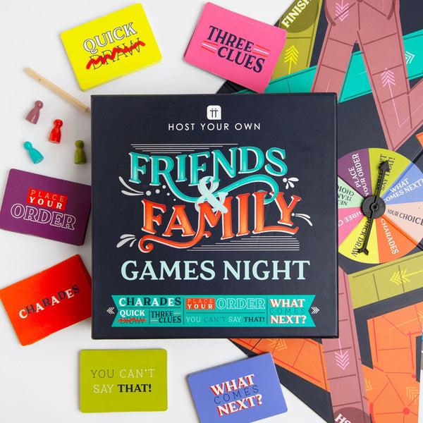 talking tables Host Your Own Family Games Night