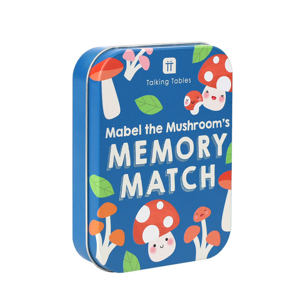 talking tables Kids Memory Game in a Tin