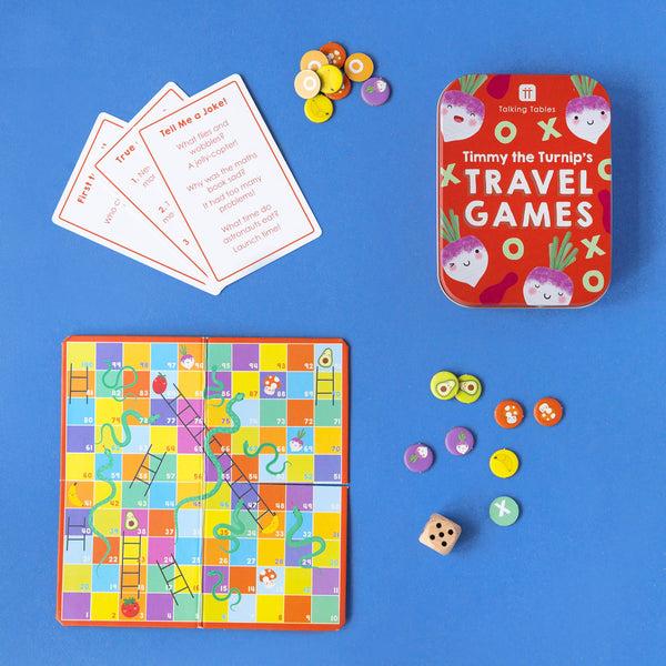 Talking Tables Kids Travel Games In A Tin