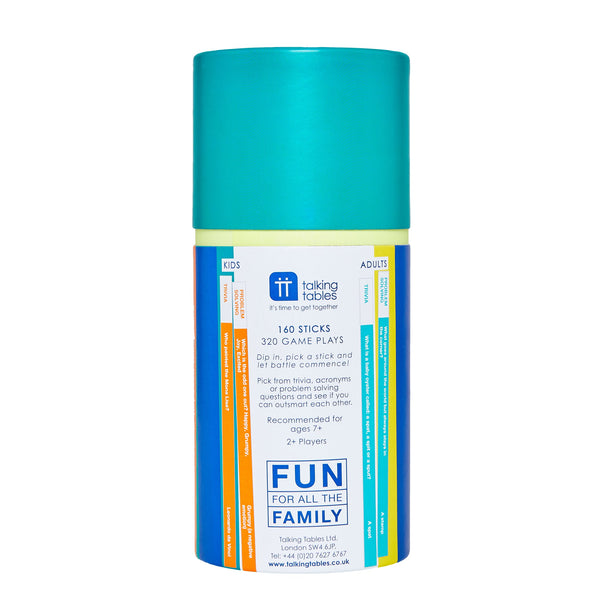 Talking Tables Kids Vs Grown Ups Family Game