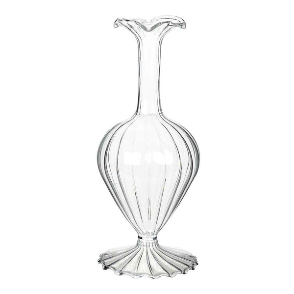 talking tables Large Glass Bud Vase