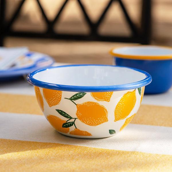 Talking Tables Lemon Enamel Bowl - 12cm