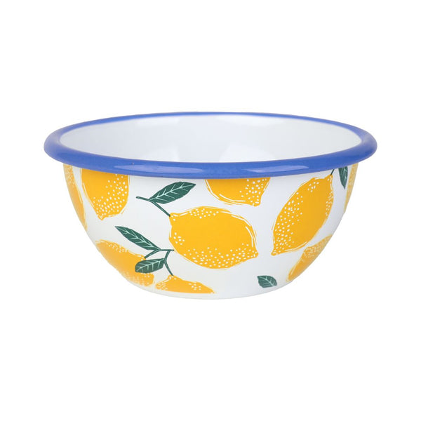 talking tables Lemon Enamel Bowl - 12cm