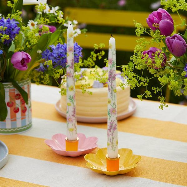 Talking Tables Meadow Taper Dinner Candles - 2 Pack