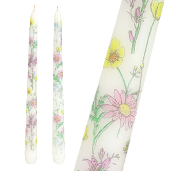 Talking Tables Meadow Taper Dinner Candles - 2 Pack
